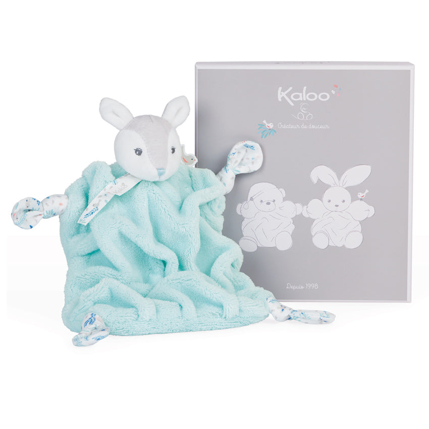 Kaloo - Plume doudou Fawn Aqua