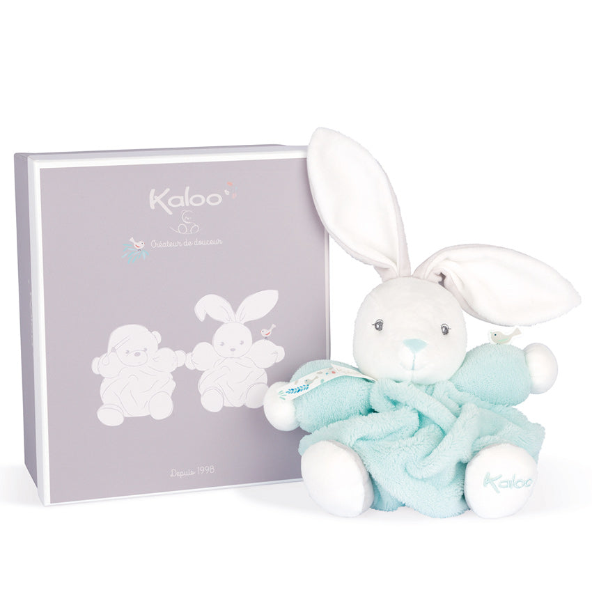 Kaloo - Plume rabbit Aqua 20cm