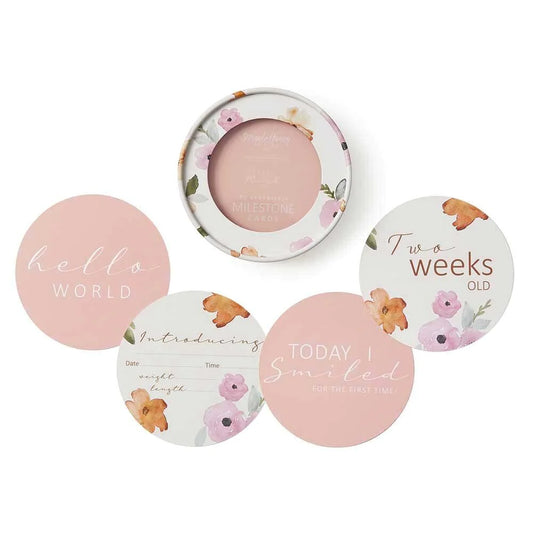 Poppy & Musk Milestone Cards